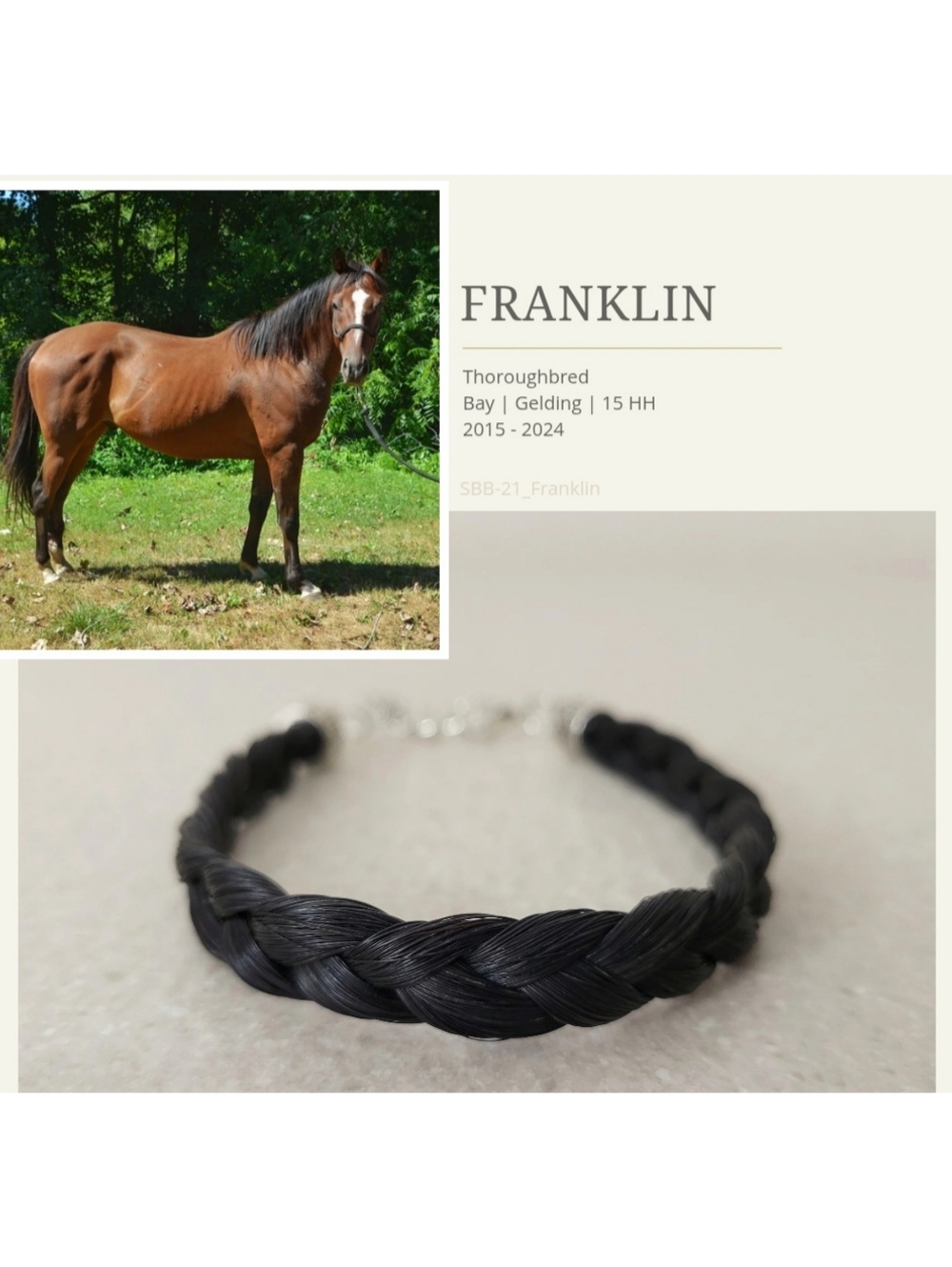 Franklin | Simple Braided Bracelet